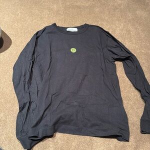 Black Stone Island Long Sleeve